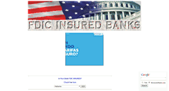 Desktop Screenshot of fdicinsuredbanks.com